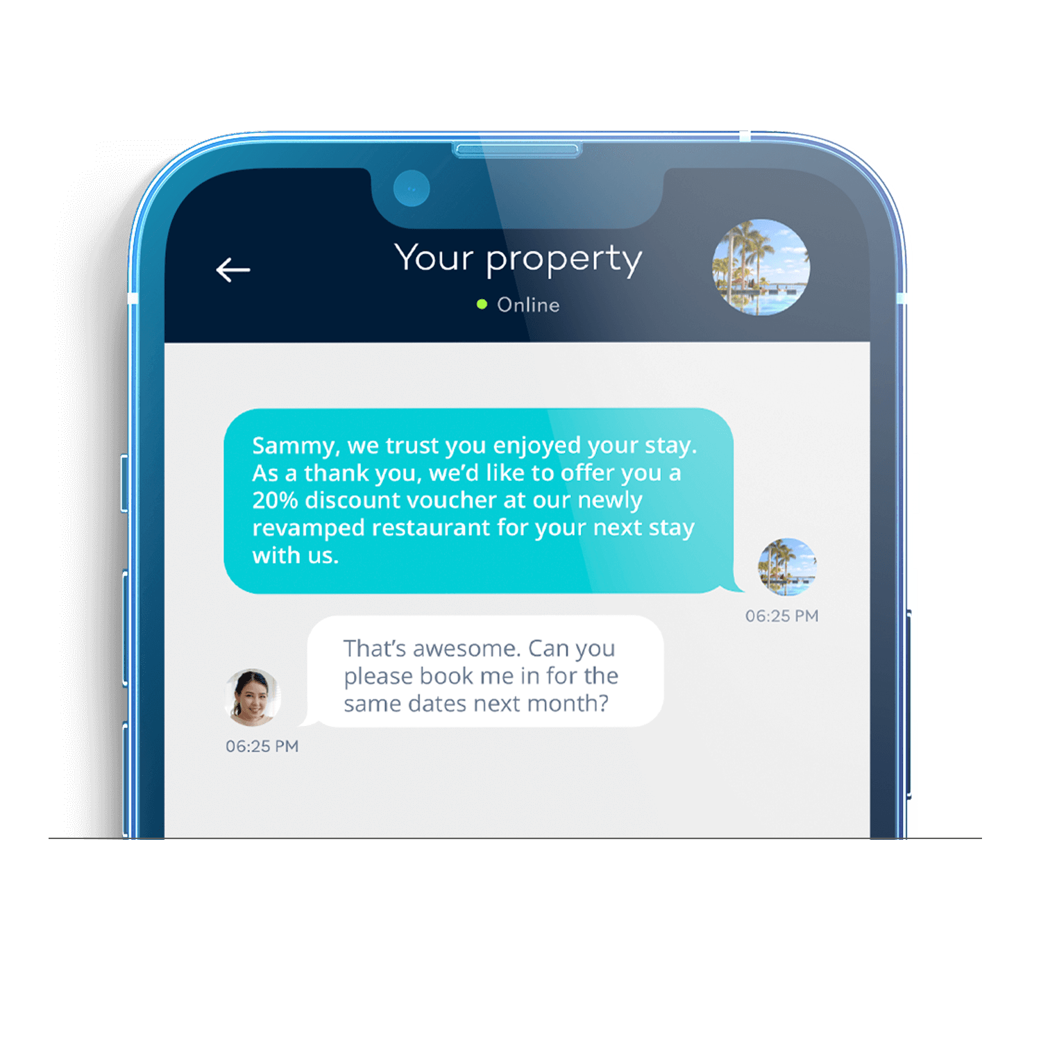 Marketing tools for hotels, holiday parks and serviced apartments